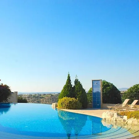 2 Bedroom Pachna With Amazing Golf Course And Side Sea Views, Aphrodite Hills