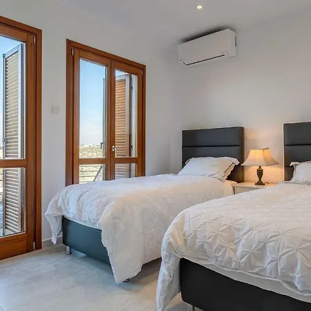 Villa 2 Bedroom Pachna With Amazing Golf Course And Side Sea Views, Aphrodite Hills